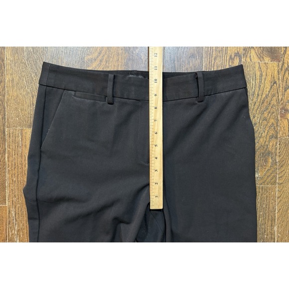 Talbots Barely Boot Dress Pants Black Women's Size 6 (W32xL30) Mid Rise Stretch - Picture 5 of 10
